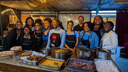 Final meal prepared in Portugal prepared by Dr. Jackson's Spring 2023 Food Chemistry Class | Spelman College