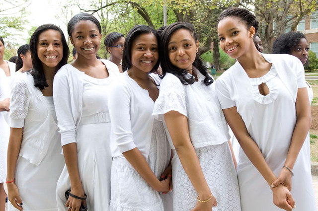 Group of Spelman Sisters on Founders Day