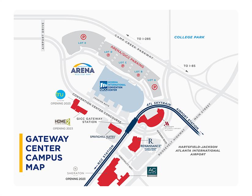 GICC Map for parking