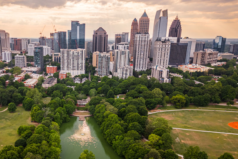 Image of Atlanta, Georgia skyline