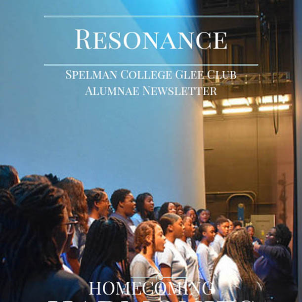 Glee Club Newsletter - Oct. 2018 | Spelman College