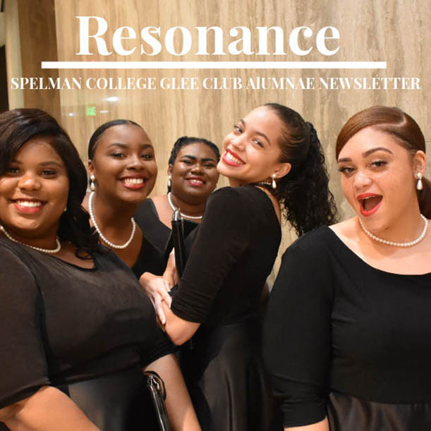 Glee Club Newsletter - Jan. 2020 | Spelman College