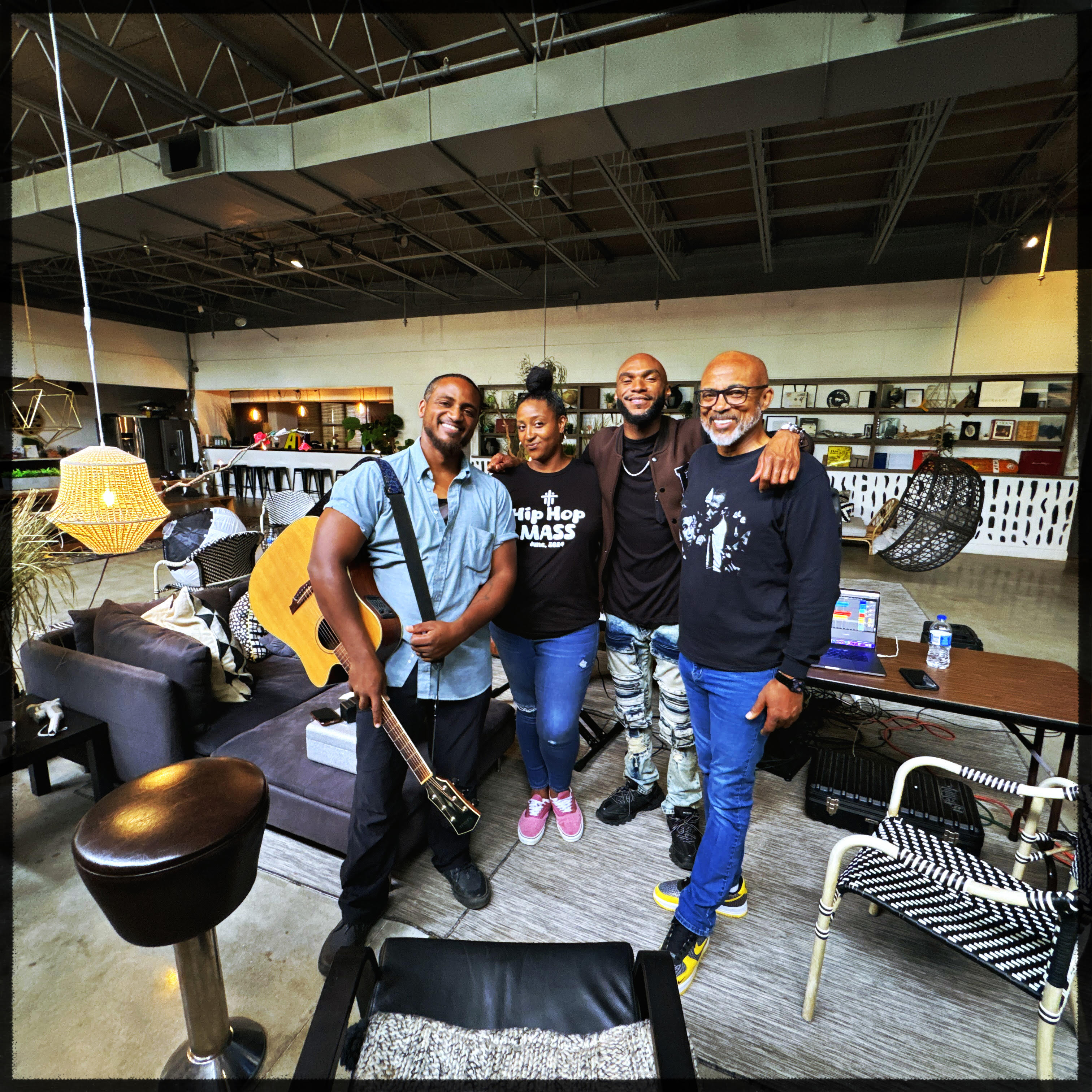 Spelman Professor Kevin Johnson and Cast of Hip Hop 