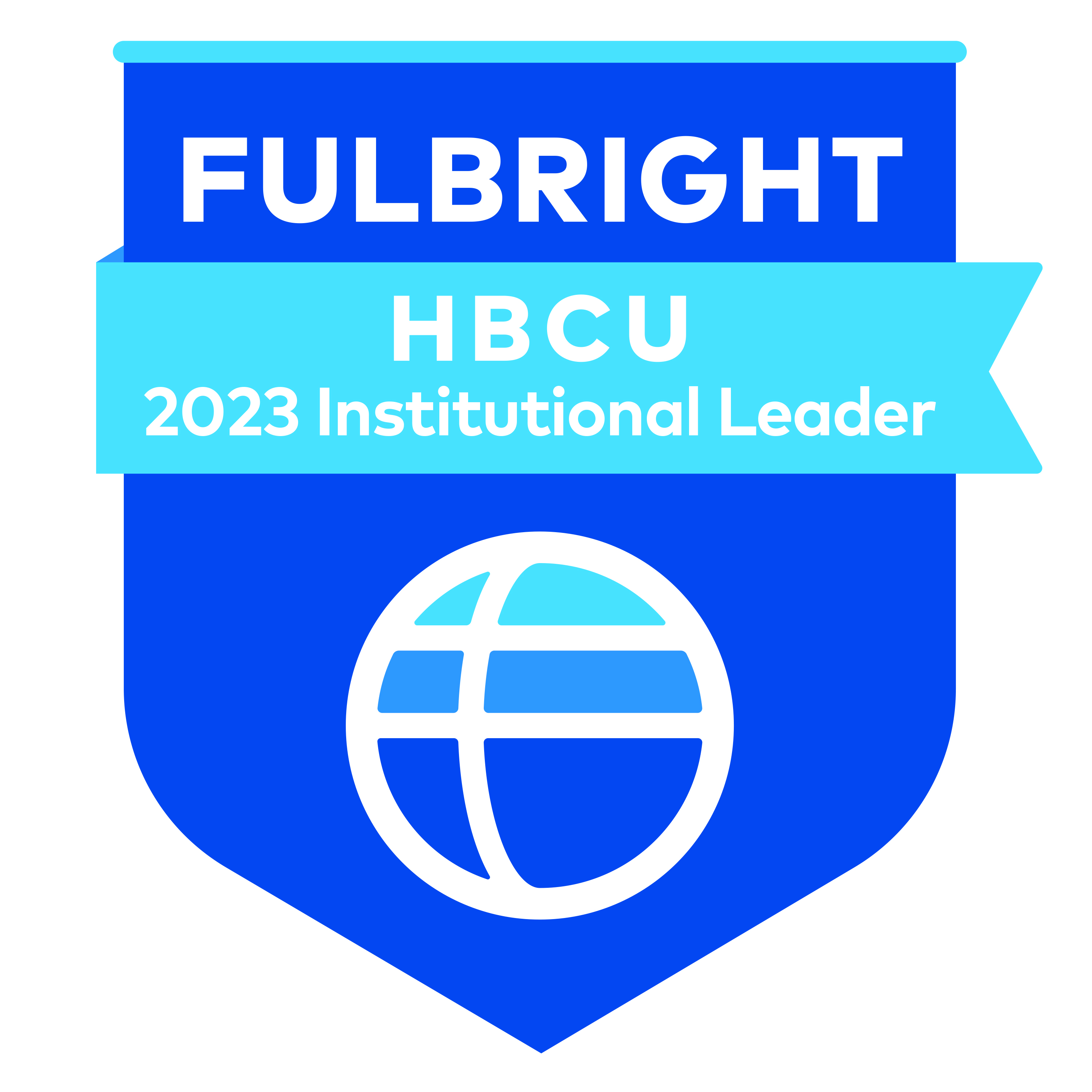 Fulbright badge