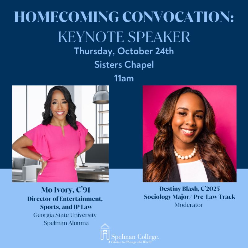 Homecoming Convocation Flyer