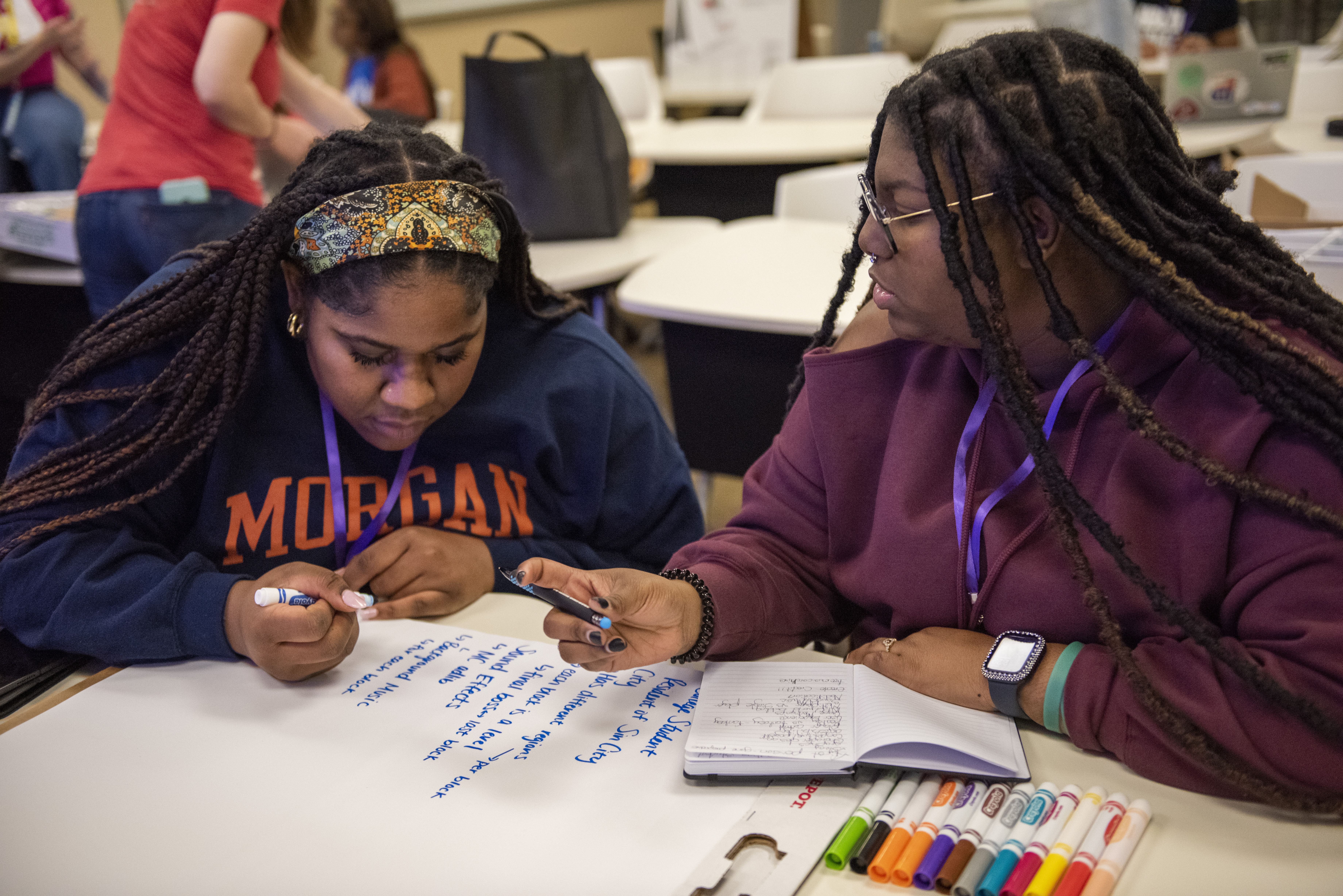 Students Planning HBCU GameJam