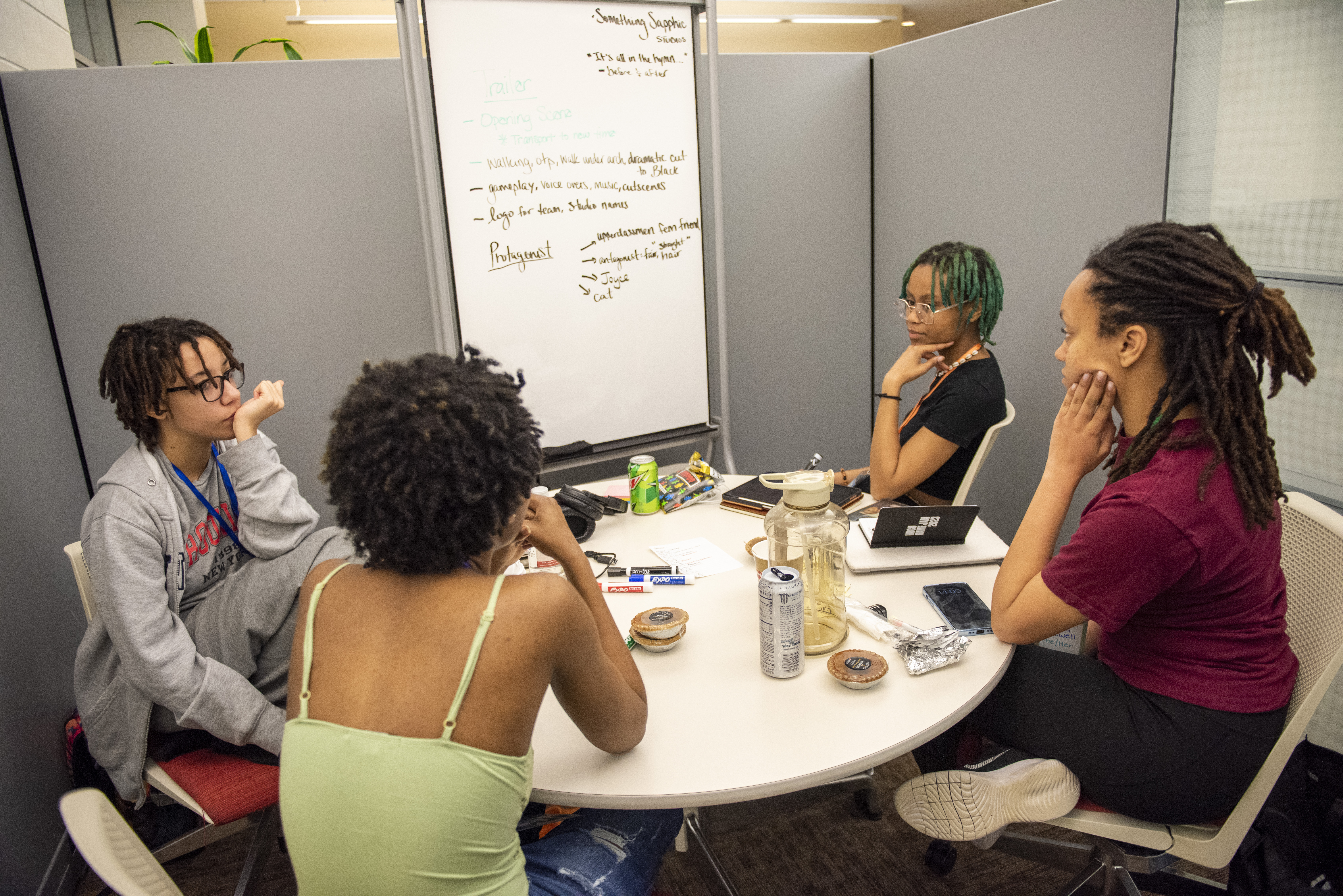 Students Planning HBCU Game Jam