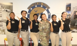 Spelman Air Force ROTC Cadets Thumbnail